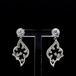 Load image into Gallery viewer, Designer Platinum Diamond Earrings for Women JL PT E 346
