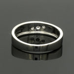 Load image into Gallery viewer, Designer Platinum Love Bands with Diamonds JL PT 152
