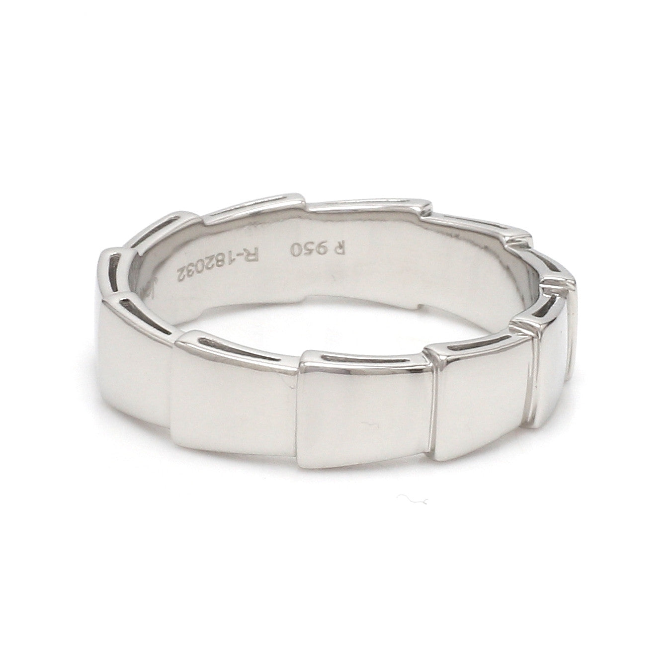 Plain Platinum Ring for Men JL PT 1392