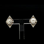 Load image into Gallery viewer, Evara Platinum Rose Diamonds Pendant Set with Blue Sapphire JL PT PE 366
