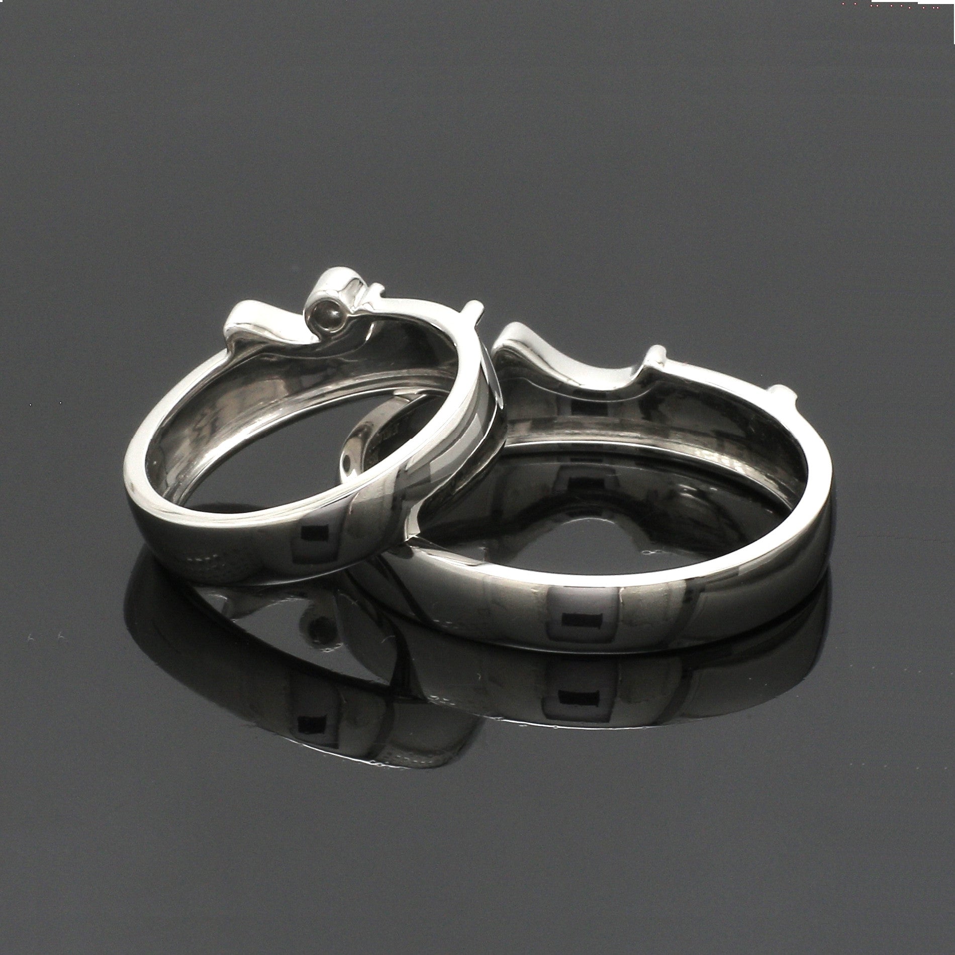 Designer Platinum Love Bands JL PT 119