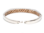 Load image into Gallery viewer, Platinum Rose Gold Diamond Bracelet with Matte Finish for Men JL PTB 1180   Jewelove.US
