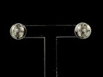 Load image into Gallery viewer, Platinum Solitaire Earrings JL PT E SE RD 100   Jewelove
