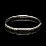 Load image into Gallery viewer, Men of Platinum | 5mm Platinum Snake Bracelet for Men JL PTB 1348
