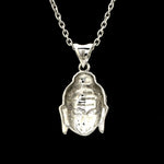 Load image into Gallery viewer, Plain Platinum Mahatma Buddha Pendant JL PT BUDDHA
