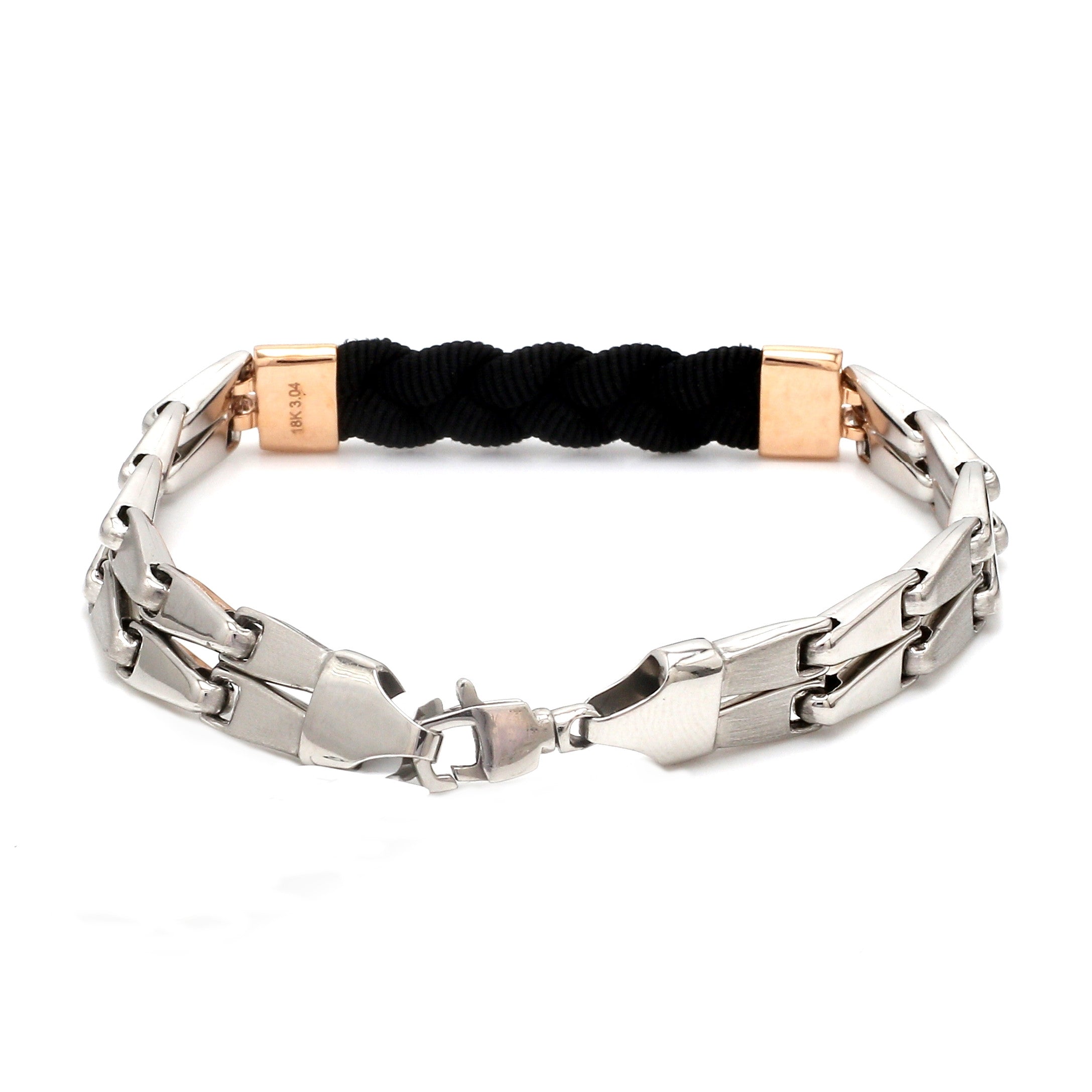 Men of Platinum | Rose Gold Bracelet for Men JL PTB 1259
