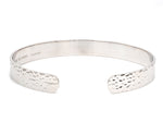 Load image into Gallery viewer, Open Hammered Platinum Kada for Men JL PTB 776-A
