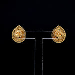 Load image into Gallery viewer, Natural Fancy Color Yellow Diamond  Pear Shape Double Halo 18K Gold Earrings JL AU E 336Y   Jewelove
