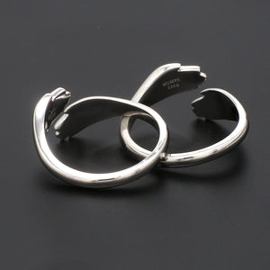 Platinum Hug Unisex Ring JL PT 938   Jewelove.US