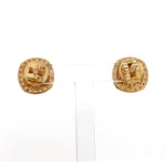 Load image into Gallery viewer, 18K Yellow Gold Earrings with Princess Cut Natural Fancy Yellow &amp; White Diamonds JL AU E 104
