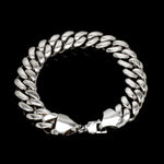 Load image into Gallery viewer, Men of Platinum | 13mm Platinum Bracelet for Men JL PTB 1336-Pt
