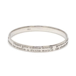 Load image into Gallery viewer, Platinum Engraved Baby Kada for Men JL PTB 1289

