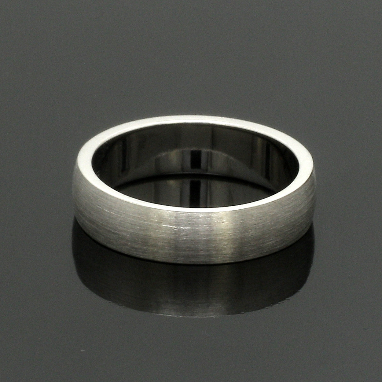 Fingerprints Heart Platinum Love Bands Couple Rings JL PT 1405