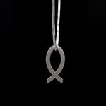 Load image into Gallery viewer, Platinum Ichthys Pendant (Jesus Fish) JL PT P 330   Jewelove.US
