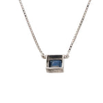 Load image into Gallery viewer, Blue Sapphire Pendant in Platinum JL PT P 317
