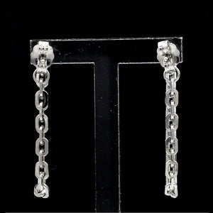 Japanese Platinum Earrings for Women JL PT E 296