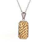 Load image into Gallery viewer, Men of Platinum | Pendant for Men with Rose Gold JL PT P 285   Jewelove.US
