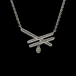 Load image into Gallery viewer, Evara Platinum Diamond Necklace Chain JL PT CH 209
