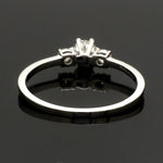 Load image into Gallery viewer, 30-Pointer Solitaire Diamond Accents Platinum Ring JL PT 1229-D
