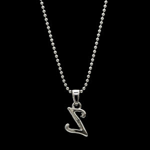 Alphabet Platinum Pendants JL PT P Alphabet-1