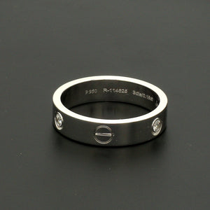 Designer Platinum Diamond Couple Ring JL PT 1167   Jewelove