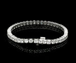 Load image into Gallery viewer, 15-Pointer Lab Grown Diamond Single Line Platinum Tennis Bracelet JL PTB LG 646-A
