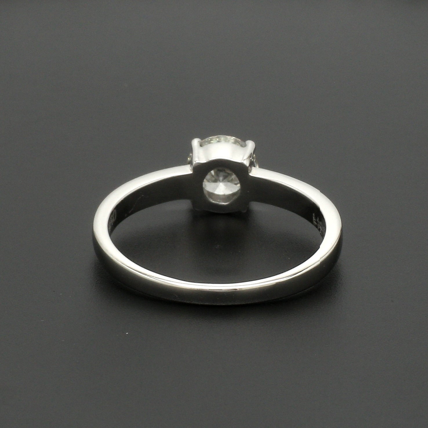 1 Carat Solitaire Platinum Engagement Ring JL PT 1269-C