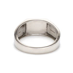Load image into Gallery viewer, Men of Platinum | 10mm Black Enamel Ring for Men JL PT 1494
