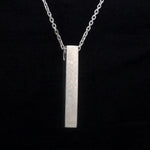 Load image into Gallery viewer, Plain Platinum Cuboid Pendant JL PT P 316   Jewelove.US

