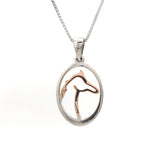 Load image into Gallery viewer, Platinum Rose Gold Unisex Pendant JL PT P 363
