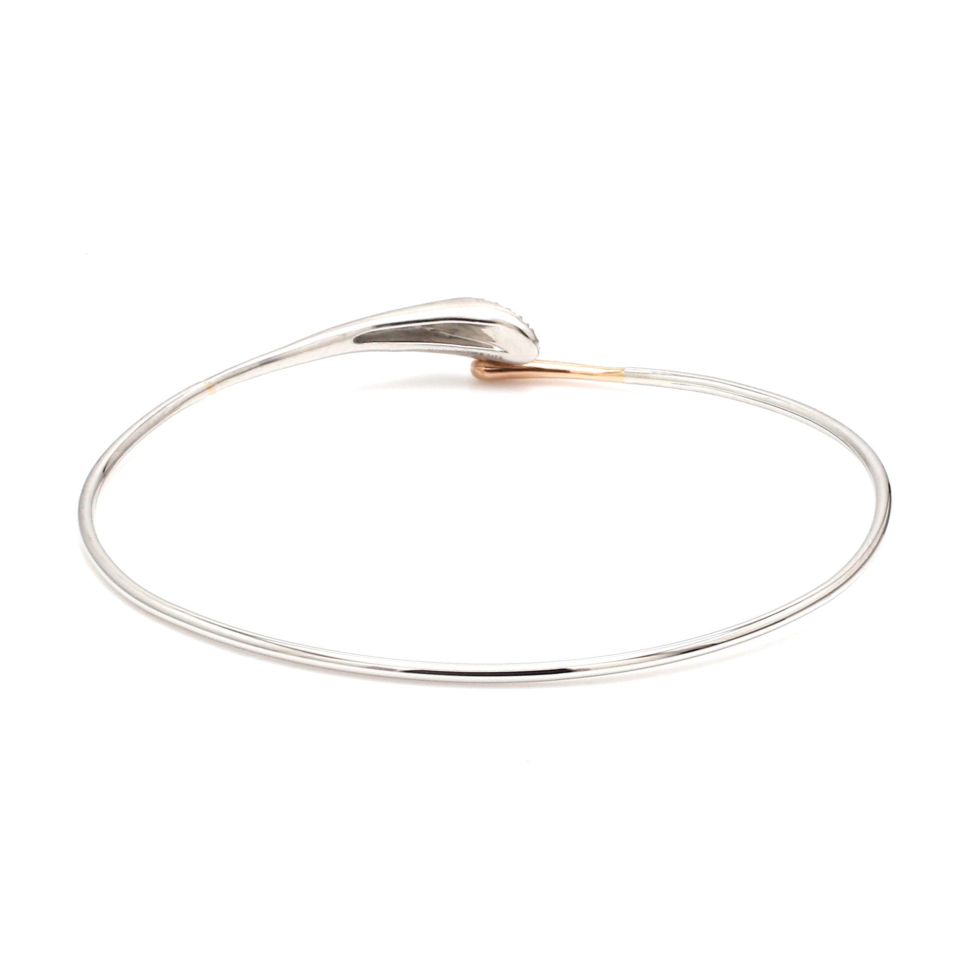 Evara Platinum Rose Gold Diamond Bracelet for Women JL PTB 1285