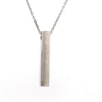 Load image into Gallery viewer, Plain Platinum Cuboid Pendant JL PT P 316   Jewelove.US
