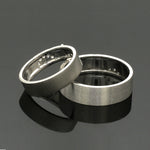 Load image into Gallery viewer, Platinum Diamond Couple Love Bands JL PT 1403
