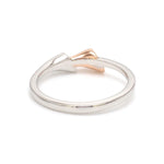 Load image into Gallery viewer, Evara Plain Platinum Rose Gold Ring for Women JL PT 1409
