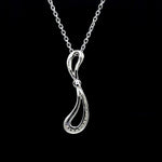 Load image into Gallery viewer, Evara Platinum Double Style Diamond Pendant for Women JL PT P 238

