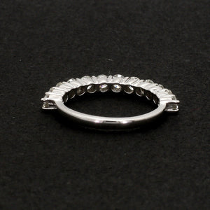 10 pointer Diamonds Half-Eternity Wedding Band for Women JL PT 918