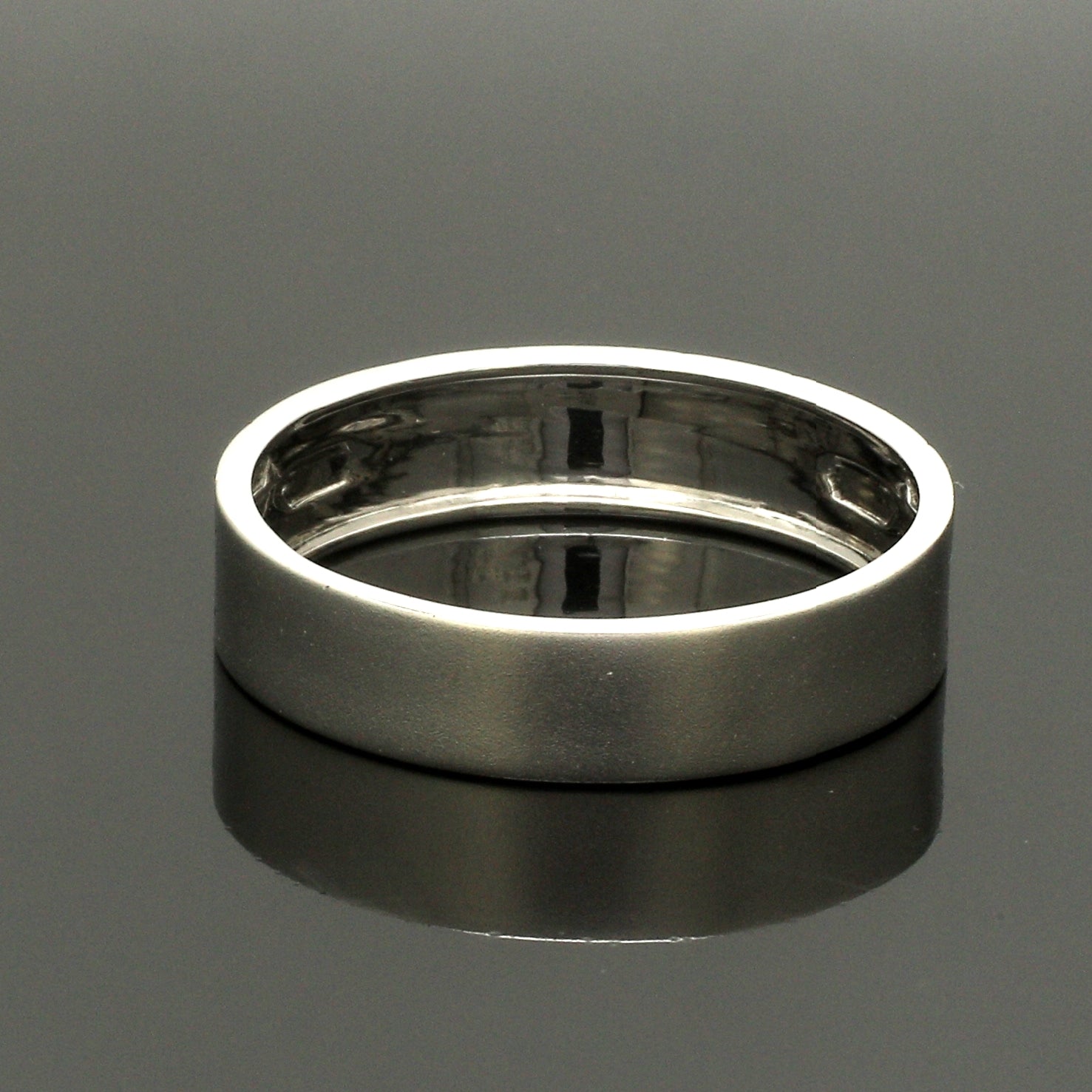 Hexagonal Textured Platinum Love Bands JL PT 422