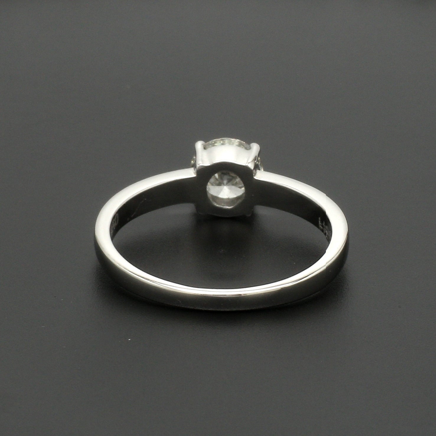 30-Pointer Solitaire Platinum Engagement Ring JL PT 1269   Jewelove.US