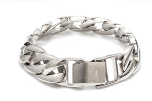 Platinum Heavy Bracelet for Men JL PTB 1183   Jewelove.US