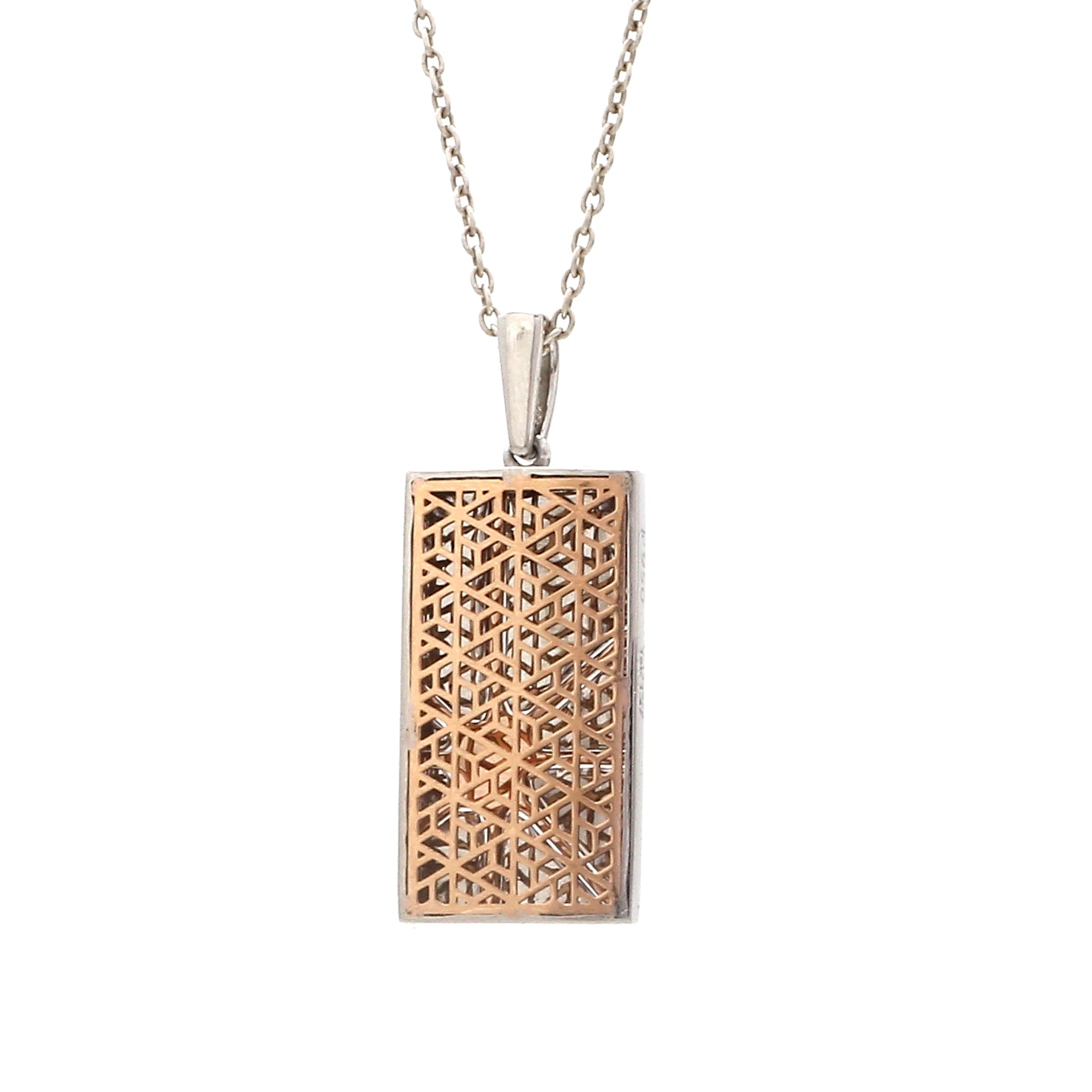 Men of Platinum | Pendant for Men with Rose Gold JL PT P 244   Jewelove.US