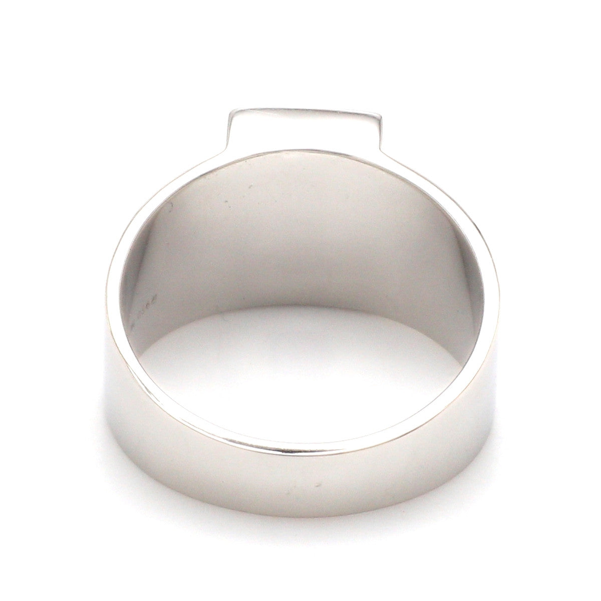Plain Platinum Ring for Men JL PT 1387