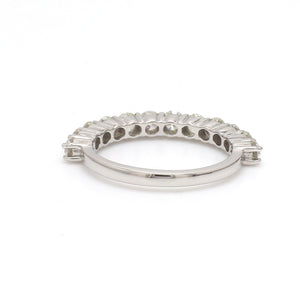 10 pointer Diamonds Half-Eternity Wedding Band for Women JL PT 918