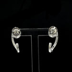 Load image into Gallery viewer, 2-Carat Lab Grown Solitaire Platinum Earrings JL PT E LG-373
