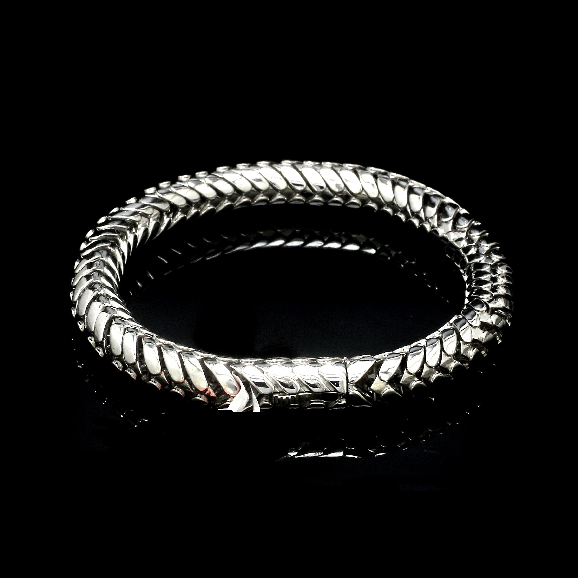 Men of Platinum |  7.75mm Heavy Bracelet for Men JL PTB 1306