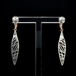 Load image into Gallery viewer, Platinum Rose Gold Diamond Earrings for Women JL PT E 347
