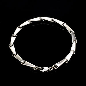 4.5mm Platinum Light Weight Bracelet for Men JL PTB 1301