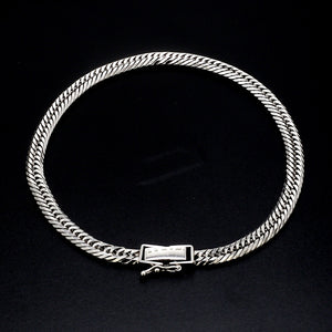 4.5mm Japanese Platinum Cuban Bracelet for Men JL PTB 1176   Jewelove.US