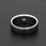 Load image into Gallery viewer, Classic Platinum Solitaire Love Bands SJ PTO 101 - Hi-Polish
