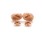Load image into Gallery viewer, 18K Rose Gold Pink Marquise Diamond Earrings with Light Pink &amp; White Round Diamond JL AU PD 105
