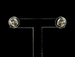 Load image into Gallery viewer, 10 pointer Solitaire Diamond Earrings in Platinum SJ PTO E 152-B   Jewelove
